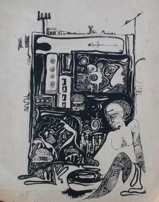 Songs of the City, ink, 1994