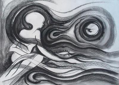 The Dreams can come true, charcoal, 2005