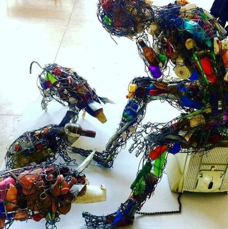zimbabwe nat gall recycled art