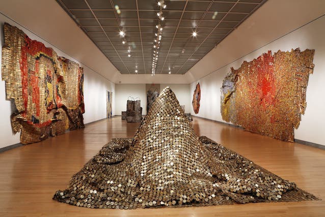 'Gravity and Grace: Monumental Works', El Anatsui  Brooklyn Museum.