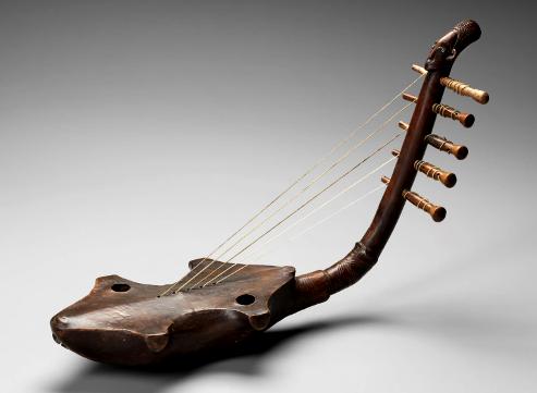 Arched harp mangbetu