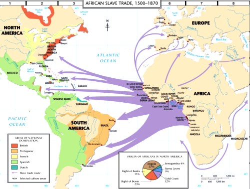 Slave trade routes