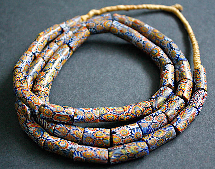 African Trade Beads, Venetian Millefiori