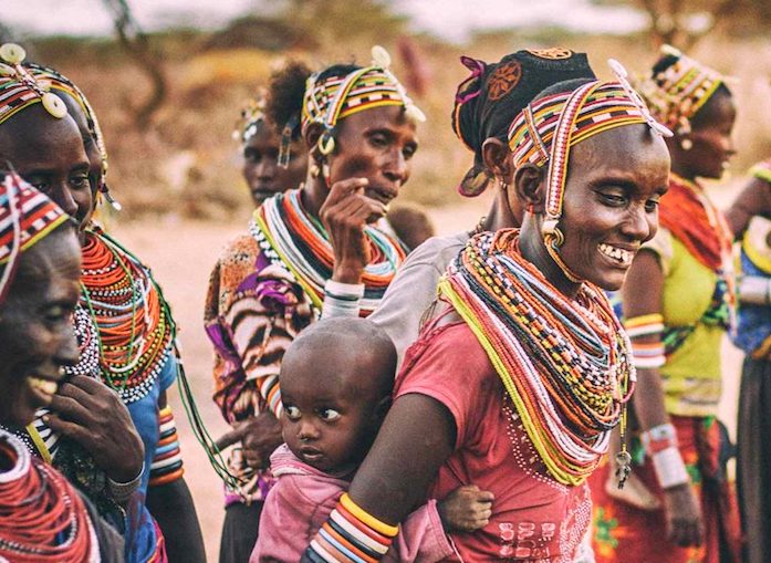 African beaded jewelry, Maasai