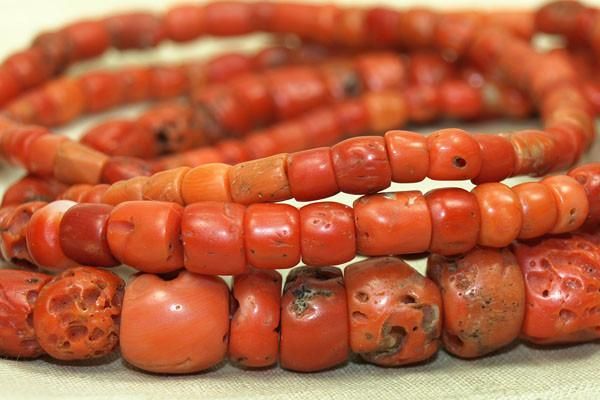 Ancient coral beads, Kingdom of Benin