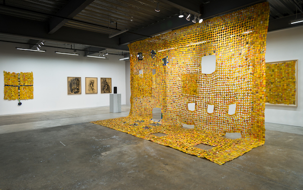 Serge Clottey, Installation Evergold Gall SF