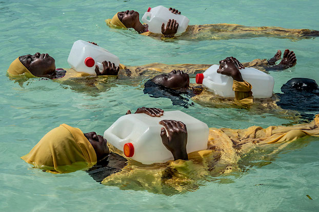 'Finding Freedom in the water', Anna Boyiazi