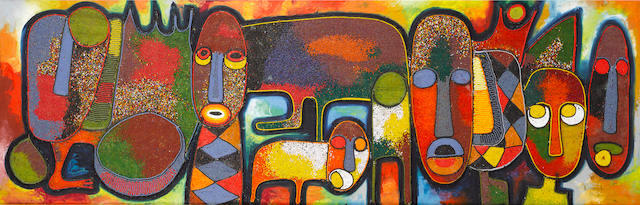 'Animals Kingdom', Jimoh Buraimoh, Bonhams