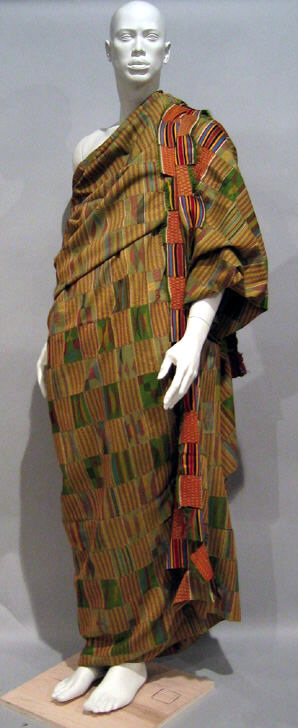 Kente cloth Met Mus NY