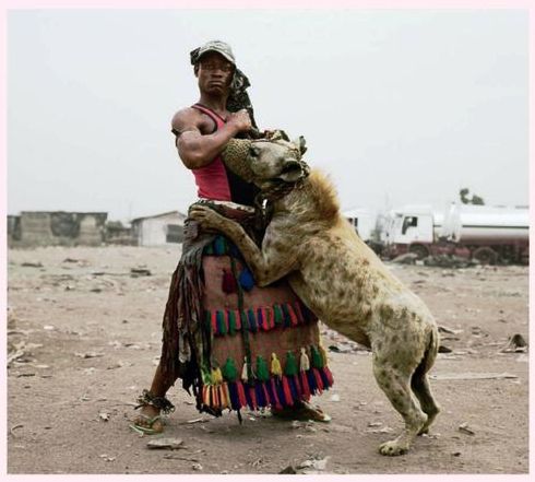 hyena handlers