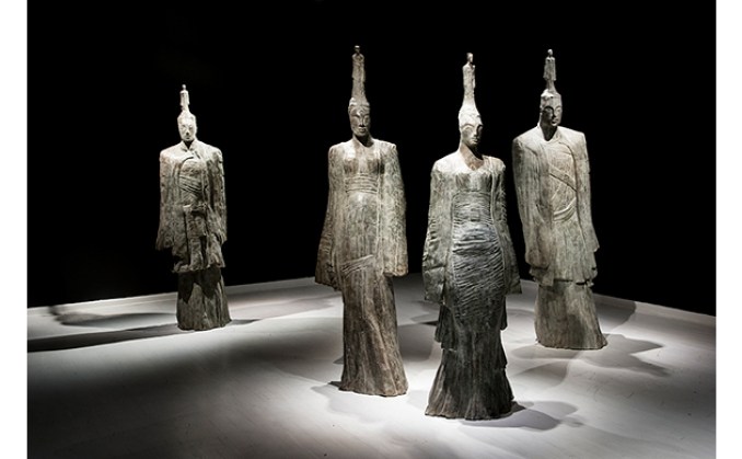 'Return of the Gods', bronze, Deborah Bell