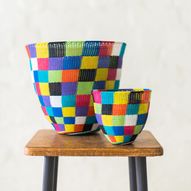telephone wire basket bowls