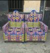 Collector's Beaded Chair from Africa