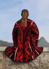 Re-envisioned Red Basotho Blanket
