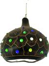 African Calabash Lampshade are enchanting colorful lampshade handcrafted from a dried calabash guard.