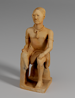 Makoanyane, King Moshesh or Moshoeshoe (c.1776-1870), ceramic sculpture