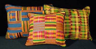 kente cushions