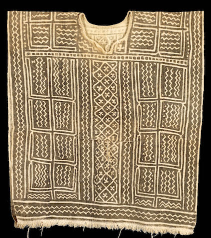 Bogolan hunter's tunic, Mali