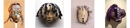 Photos of African masks