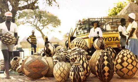 tswana baskets