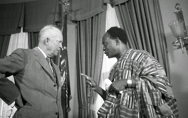 Nkrumah and Eisenhower, 1958, Washington