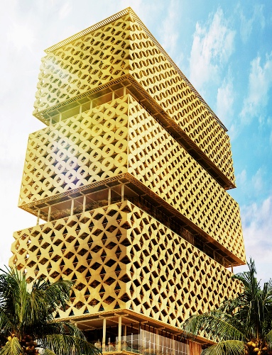 Lagos Wooden Tower