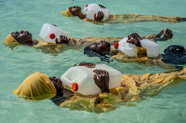 'Finding Freedom in the water', Anna Boyiazi