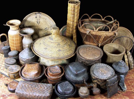 antique baskets