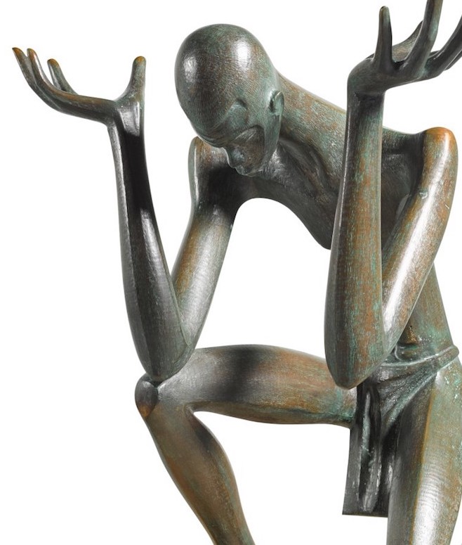 Ben Enwonwu, 'Atlas', bronze