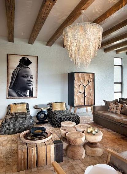 Inspired by Traditional African Design: Imbizo House in South Africa |  Decoist