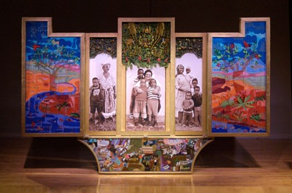 Keiskamma Altarpiece, Open Panel