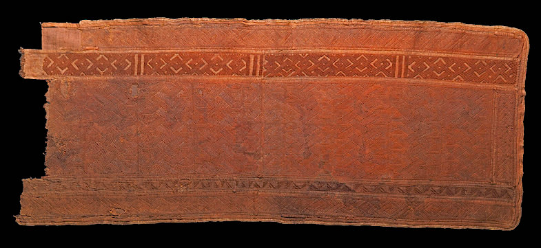 Remnant, Kuba cloth, 1736-1799, Baltimore Museum