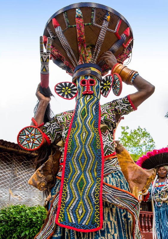 Bamileke elephant mask, Cameroon, Thkgallery-Beckwith-Fisher