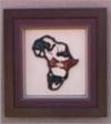 framed African big five