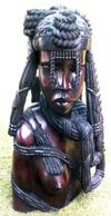 MAMA AFRICA wood hand carved, master piece 